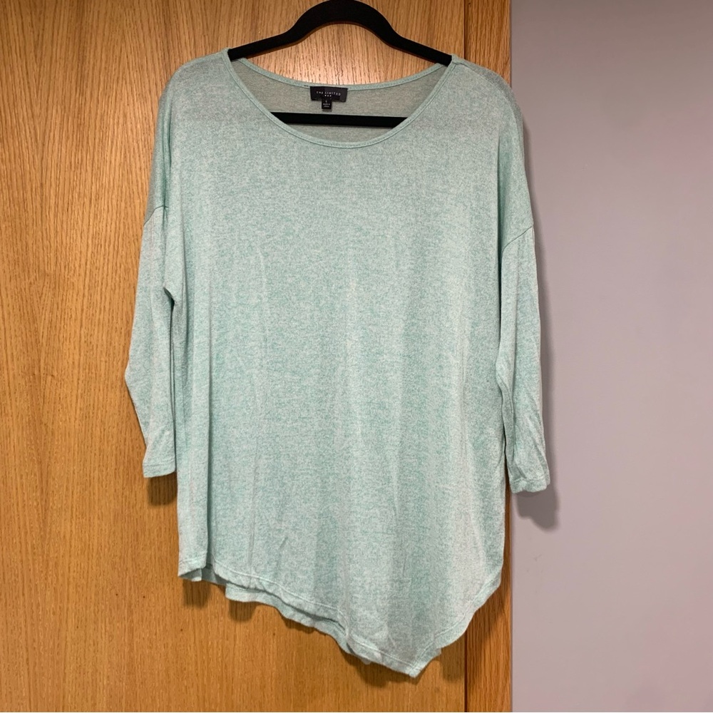 The Limited Green Asymmetrical Shirt - Size Large